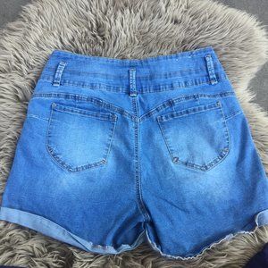 Ibiza high rise push up jean shorts - size 13